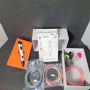 Dikale 3D Pen Draw Your Dreams Printing Pen DKL-07A White